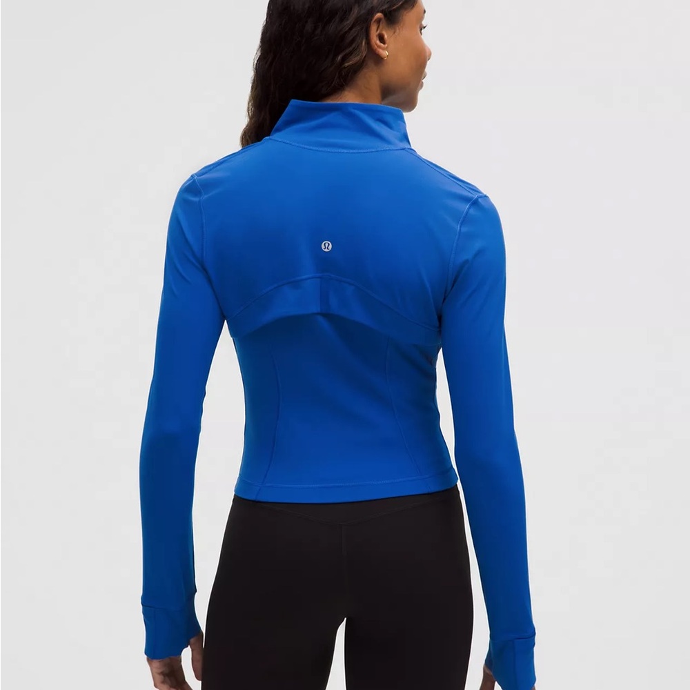 Galactic Cobalt Define Cropped Jacket Nulu Lululemon - Picture 9 of 12